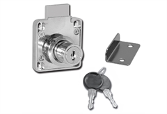 Κλειδαριά για Συρτάρι 19x22mm Νίκελ