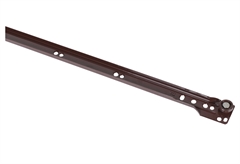 Οδηγός Συρταριών με Ροδάκι 50cm Καφέ