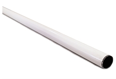 Στρογγυλή Σωλήνα Φ18 Λευκή 1.5m