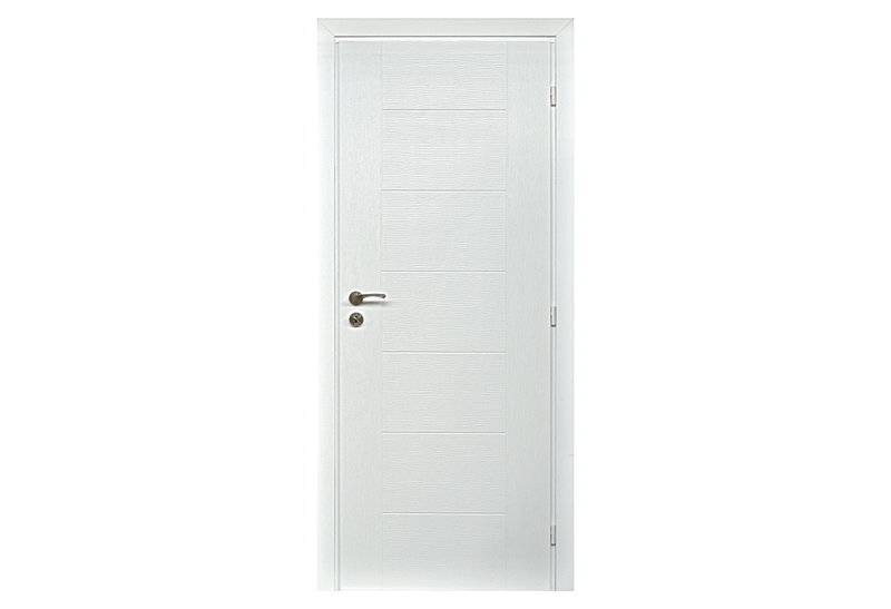 Πόρτα με Κάσα MDF Eurostill Linea 70x214cm Άβαφη Αριστερή Ασταρωμένη