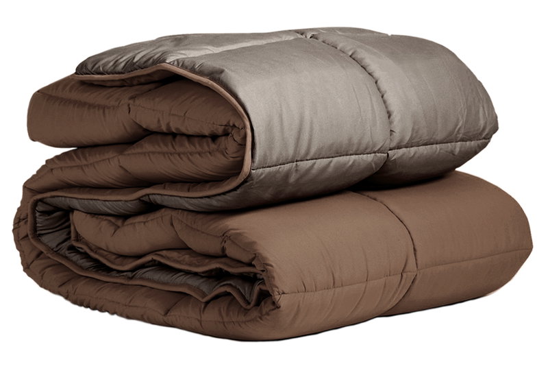 Πάπλωμα Μονό Ionion Bicolour Comforters 240x160cm Latte