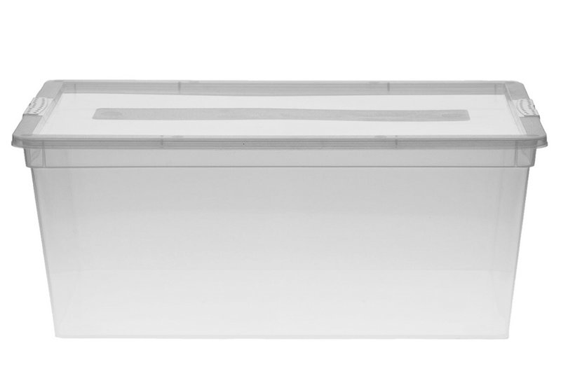 Κουτί Αποθήκευσης Πλαστικό Budget Smart Box Μ27.5xΠ19.2xΥ10.6cm 4lt Διάφανο