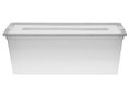 Κουτί Αποθήκευσης Πλαστικό Budget Smart Box Μ33xΠ23.8xΥ13cm 8lt Διάφανο