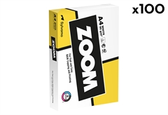 Χαρτί Φωτοαντιγραφικό Zoom Α4 80gr/m² 500 Φύλλα 100 Τεμάχια