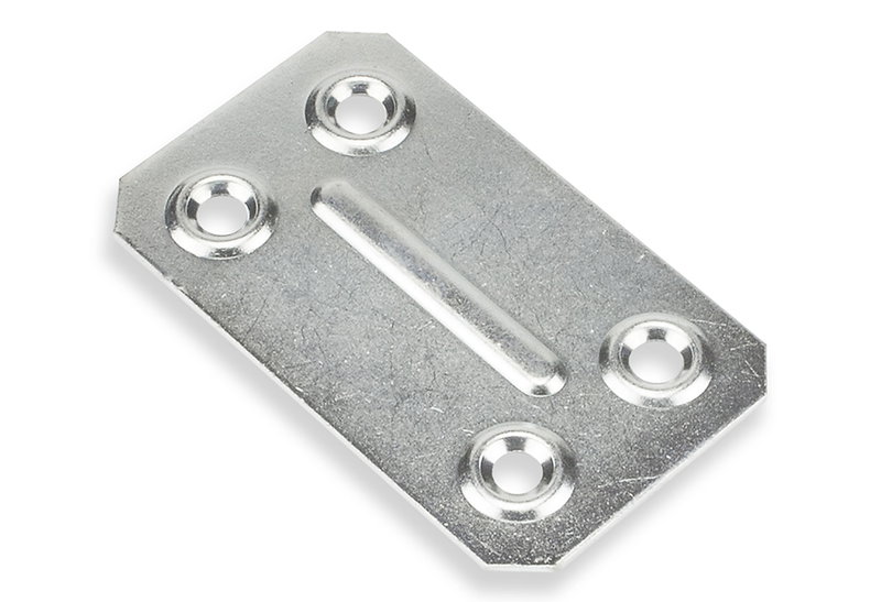 Λαμάκι Σύνδεσης 40x67mm Γαλβανιζέ 4 Τεμάχια