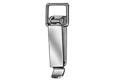 Μάνταλο Μπαούλου 70x31mm Γαλβανιζέ
