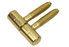 Μεντεσές Βιδωτός Φ14x114mm Εξωτερικός Ορειχάλκινος 2 Τεμάχια