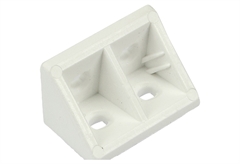 Σύνδεσμος Γωνίας 33x20mm Λευκός 4 Τεμάχια