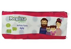 Χαρτί Υγείας Regina Green 4φυλλο 10 Ρολά
