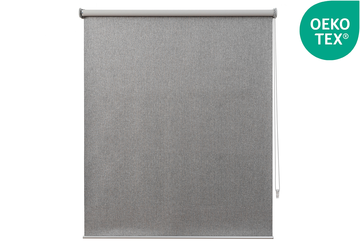 Ρολό Σκίασης Υφασμάτινο Central Home Vienna 230x180cm Γκρι/Ασημί