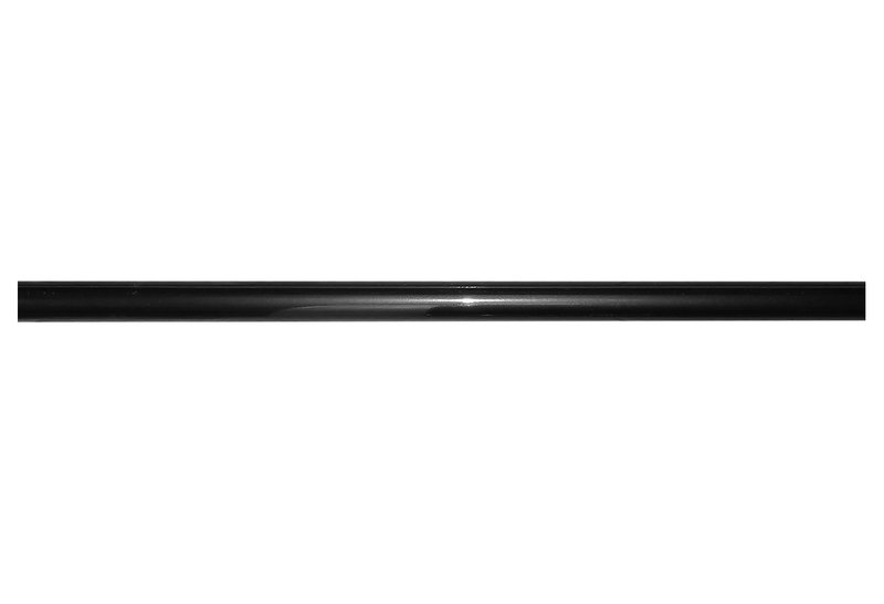 Κουρτινόβεργα Central Home Φ19mm 160cm Μαύρη Ματ