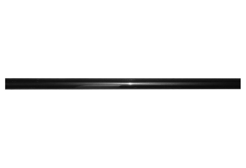 Κουρτινόβεργα Central Home Φ19mm 200cm Μαύρη Ματ