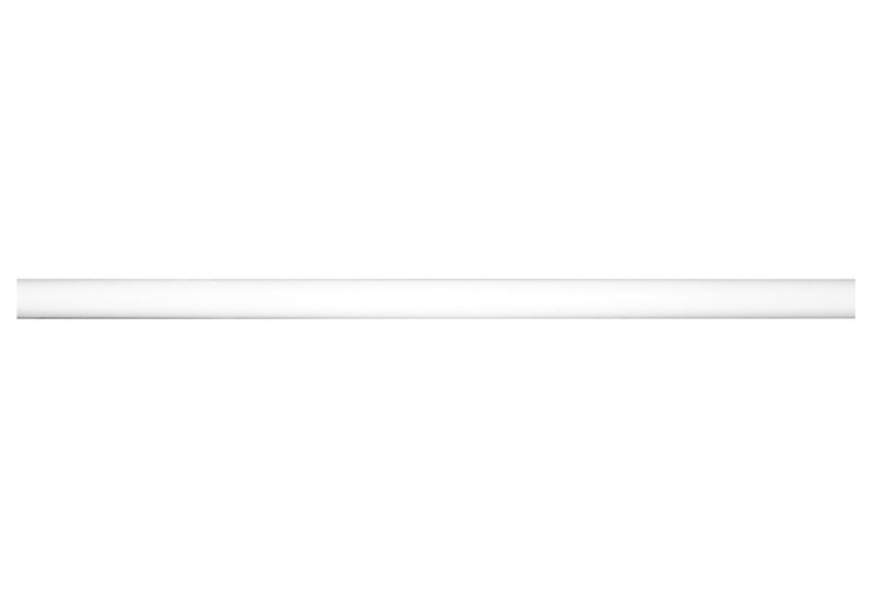 Κουρτινόβεργα Central Home Φ19mm 200cm Λευκή Ματ