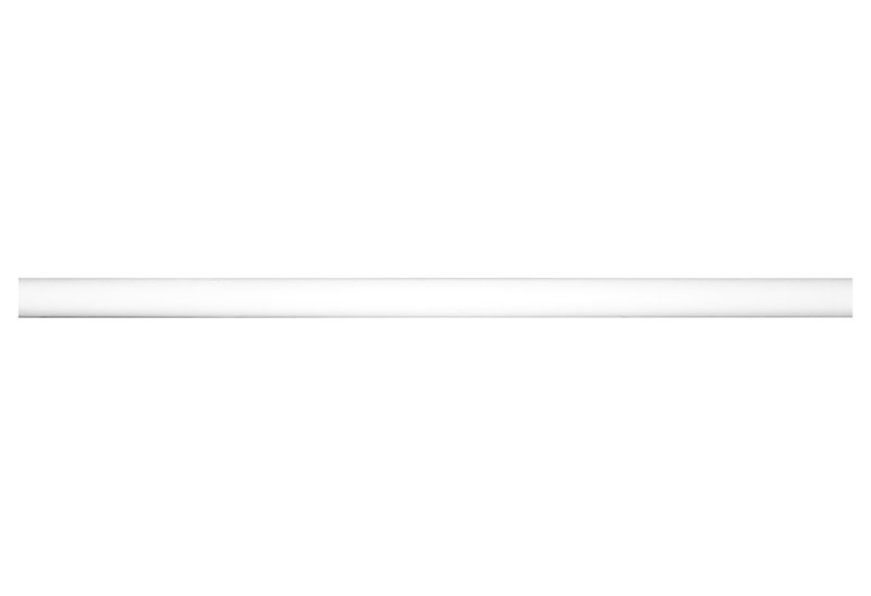 Κουρτινόβεργα Central Home Φ19mm 240cm Λευκή Ματ