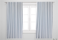 Κουρτίνα Παραθύρου Easy Home Timpa Lines 140x140cm με Τρέσα