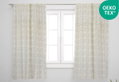 Κουρτίνα Παραθύρου Easy Home Timpa 140x140cm Leaves με Τρέσα