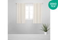 Κουρτίνα Παραθύρου Easy Home Marimba 150x140cm Εκρού με Τρουκς & Τρέσα