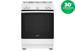 Indesit IS67G1KMW/E Κουζίνα Αερίου