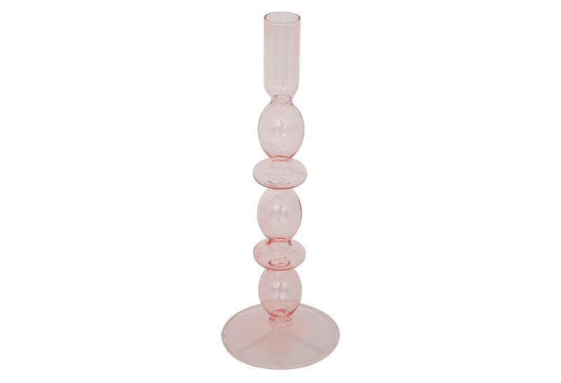 Κηροπήγιο Atmosphera 27.5cm Ροζ