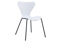 Καρέκλα Homefit Lois M52xΠ49xY79cm Λευκή