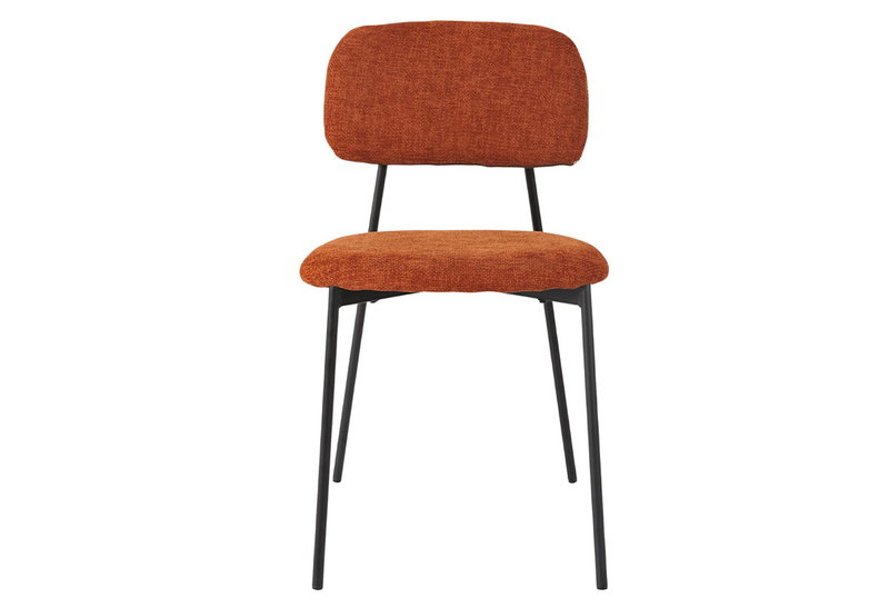 Καρέκλα Homefit Hazel M48xΠ44xY77.5cm Τερακότα