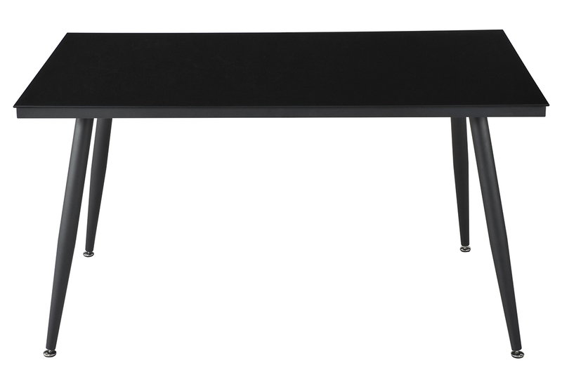 Τραπέζι Homefit Loki Μ140xΠ80x75cm Μαύρο