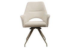 Καρέκλα Interium Emily M62xΠ61xY89cm Μπεζ
