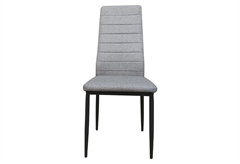 Καρέκλα Homefit Prime New M54xΠ43xY98cm Ανοιχτό Γκρι