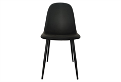 Καρέκλα Homefit Life New M56.5xΠ44xY88cm Μαύρη