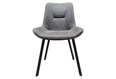 Καρέκλα Homefit West M60xΠ53xY84cm Γκρι