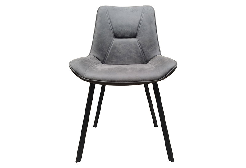 Καρέκλα Homefit West M60xΠ53xY84cm Γκρι