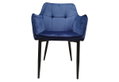 Καρέκλα Homefit Luigi New M57xΠ56xY87.5cm Σκούρο Μπλε