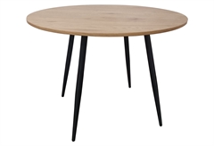 Τραπέζι Homefit Nora Φ105x76cm Σονόμα