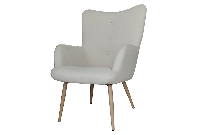 Πολυθρόνα Homefit Audrey M77xΠ61xY98cm Μπεζ