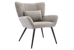 Πολυθρόνα Homefit Vida Μ86xΠ74.5xY75cm Γκρι