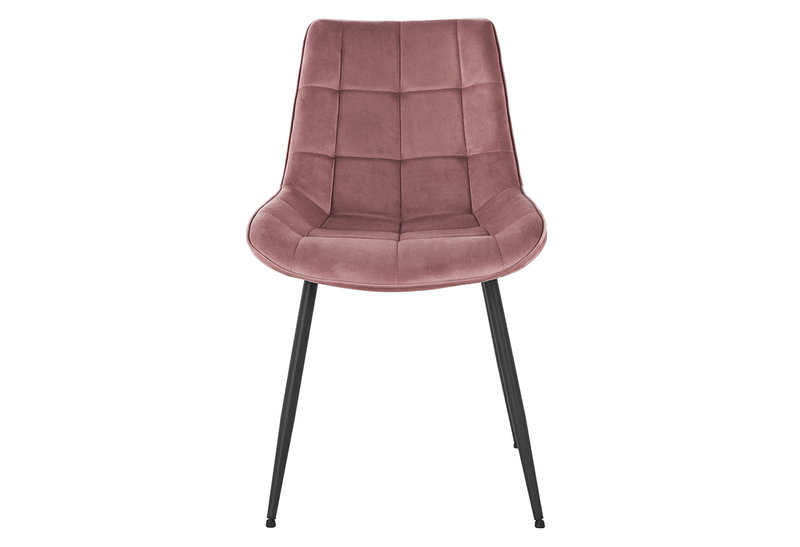 Καρέκλα Homefit Brooklyn M60xΠ54xY88cm Ροζ