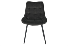 Καρέκλα Homefit Brooklyn M60xΠ54xY88cm Γκρι