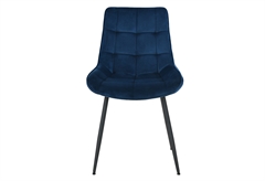 Καρέκλα Homefit Brooklyn M60xΠ54xY88cm Μπλε