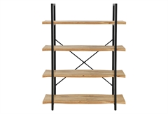 Βιβλιοθήκη Homefit Urban New Μ105xΠ32xΥ140cm Μελί