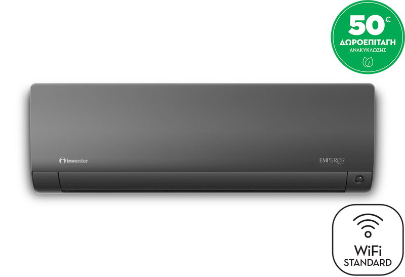 Inventor Emperor EMPVI-12WFI/EMPVO-12 Κλιματιστικό Inverter 12000BTU