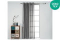 Κουρτίνα Easy Home Cello 260x140cm Γκρι με Τρουκς