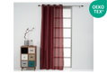 Κουρτίνα Easy Home Cello 260x140cm Μπορντό με Τρουκς