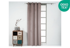 Κουρτίνα Easy Home Cornet 260x140cm Ροζ με Τρουκς