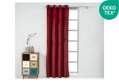 Κουρτίνα Easy Home Cornet 260x140cm Μπορντό με Τρουκς