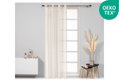 Κουρτίνα Easy Home Tabla 260x140cm Γκρι με Τρουκς