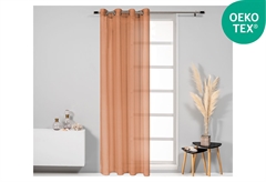 Κουρτίνα Easy Home Tabla 260x140cm Σομόν με Τρουκς