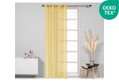 Κουρτίνα Easy Home Picollo 260x140cm Κίτρινη με Τρουκς