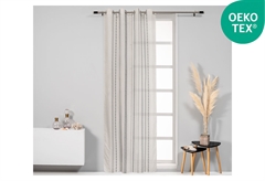 Κουρτίνα Easy Home Dollu 260x140cm Ρίγες με Τρουκς