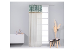 Κουρτίνα Easy Home Picollo 260x140cm Leaves με Τρέσα