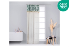 Κουρτίνα Easy Home Picollo 260x140cm Leaves με Τρέσα